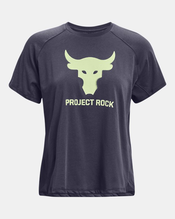 เสื้อแขนสั้น Project Rock Graphic สำหรับผู้หญิง in Gray image number 4